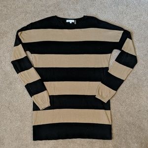 Olive & Black Tunic Sweater